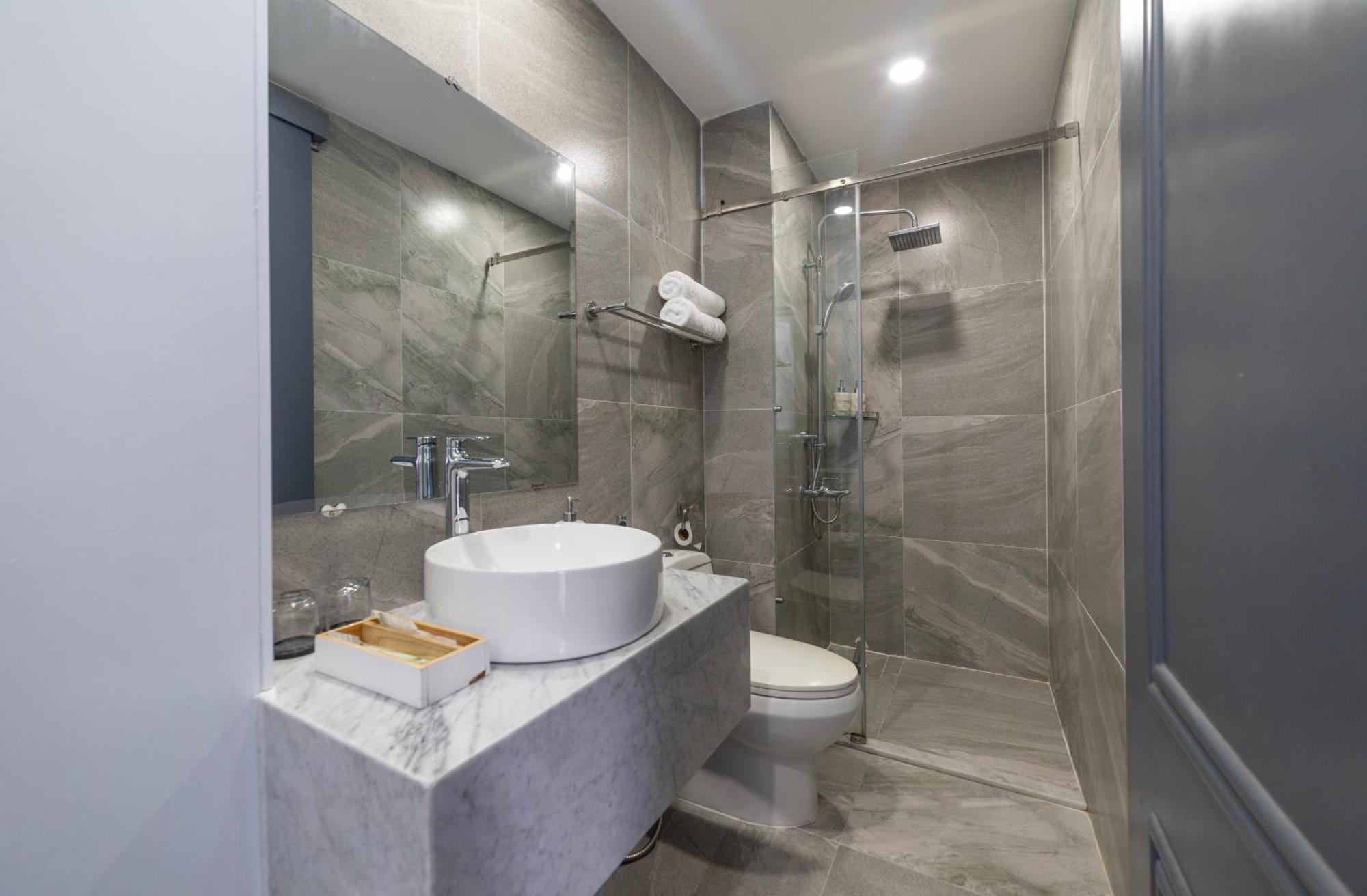 Hese Boutique Hotel & Apartment Vung Tau Rom bilde