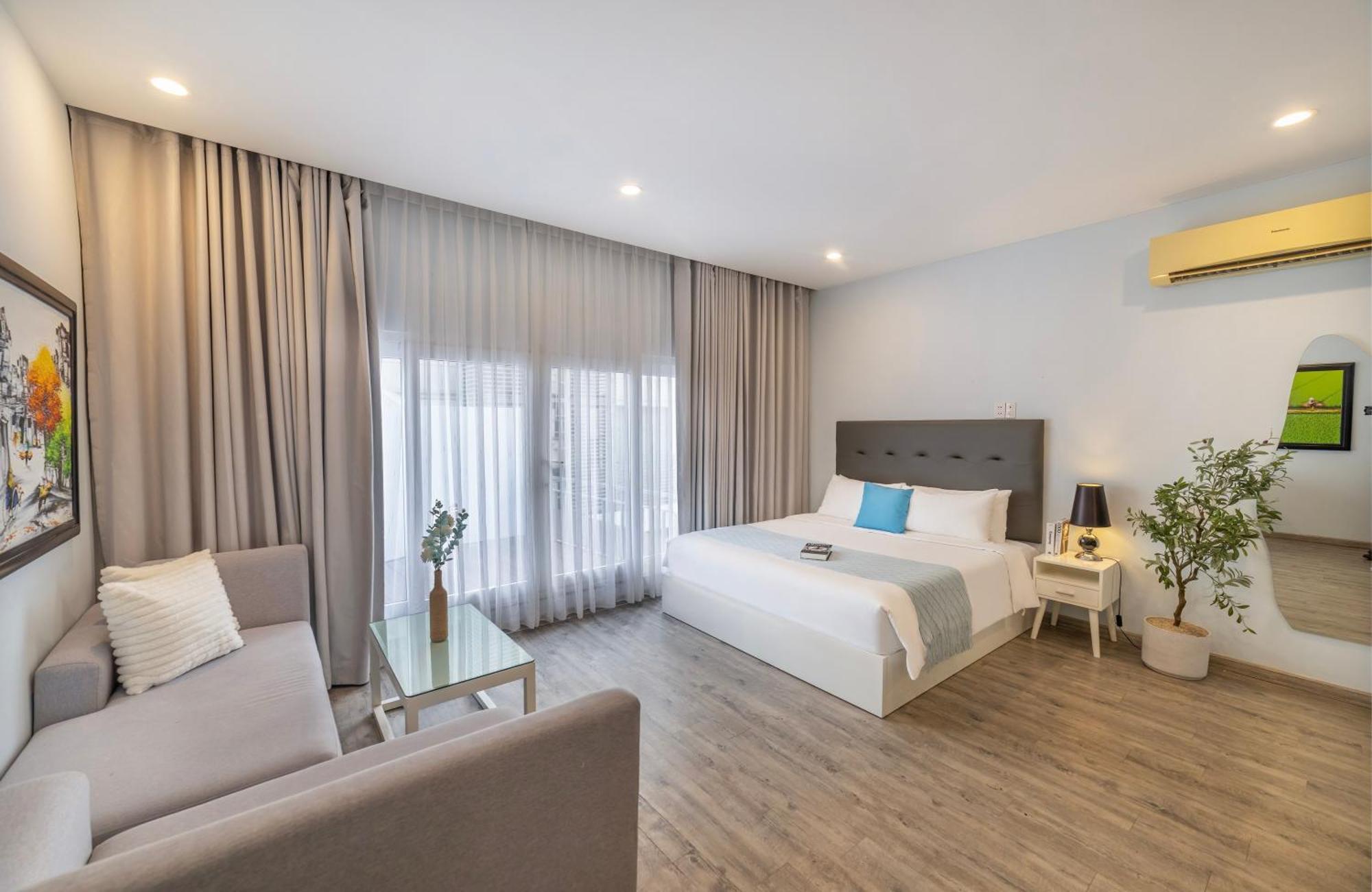 Hese Boutique Hotel & Apartment Vung Tau Rom bilde